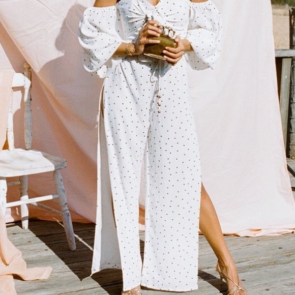 Sabo skirt beach cover-up polka dot - Picture 3 of 8